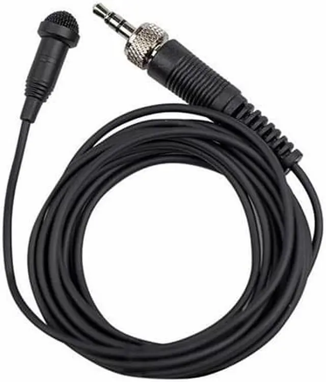 Main image of Tascam TM-10L Omnidirectional Lavalier Microphone with Screw Lock Connector for DR-10L Digital Recorder, Black