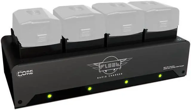 Alt view image 2 of 2 - Core SWX Fleet Four Position Freefly Movi Pro Fast Simultaneous Li-Po Charger