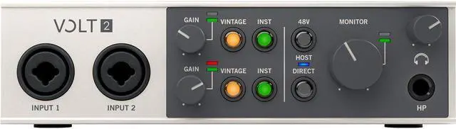 Alt view image 7 of 8 - Universal Audio Volt 2 USB-C Audio Interface