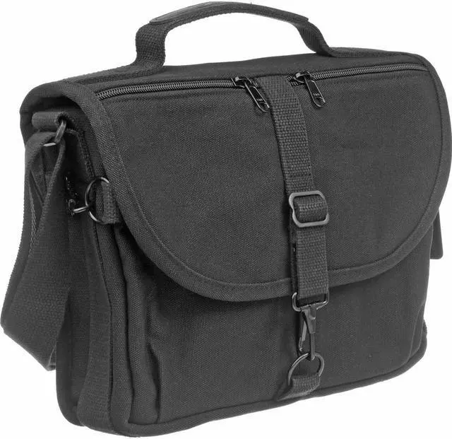 Alt view image 2 of 6 - domke f-803 camera satchel bag, canvas, black