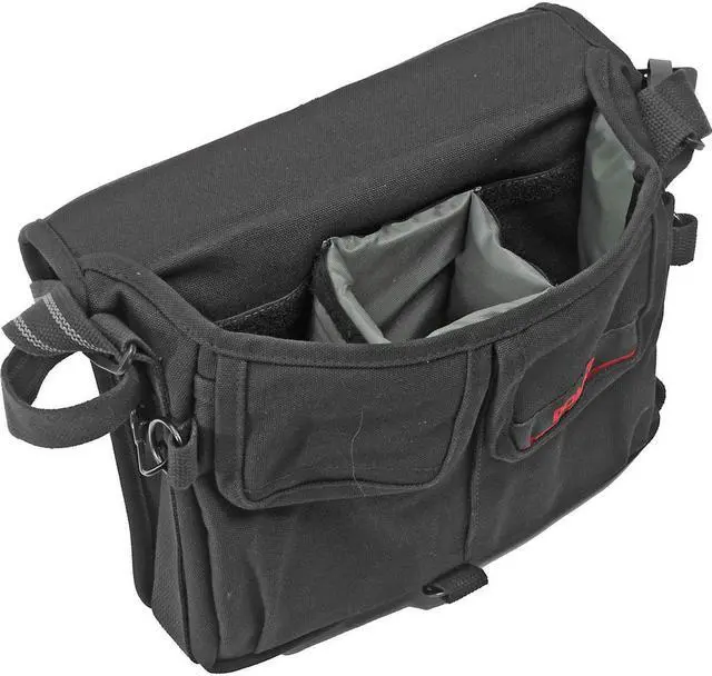 Alt view image 3 of 6 - domke f-803 camera satchel bag, canvas, black