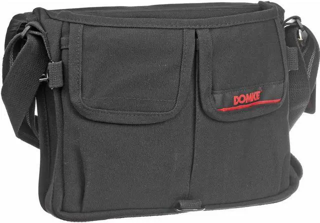 Alt view image 5 of 6 - domke f-803 camera satchel bag, canvas, black