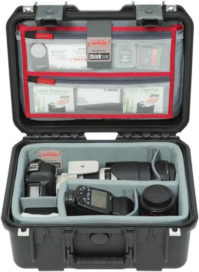 Alt view image 18 of 20 - SKB iSeries 3i-1309-6 Case w/Think Tank Designed Photo Dividers and Lid Organizer
