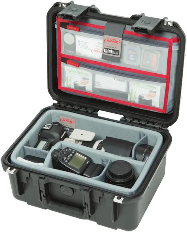 Alt view image 19 of 20 - SKB iSeries 3i-1309-6 Case w/Think Tank Designed Photo Dividers and Lid Organizer