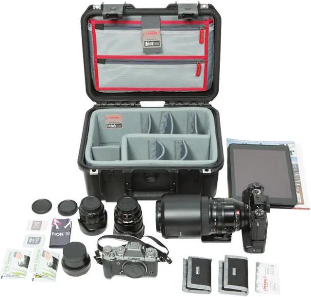 Alt view image 20 of 20 - SKB iSeries 3i-1309-6 Case w/Think Tank Designed Photo Dividers and Lid Organizer