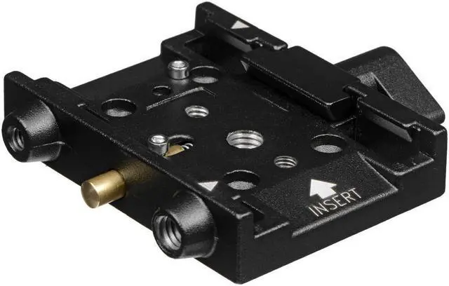 Alt view image 2 of 8 - Manfrotto 577 Rapid Connect Adapter with Sliding Mounting Plate