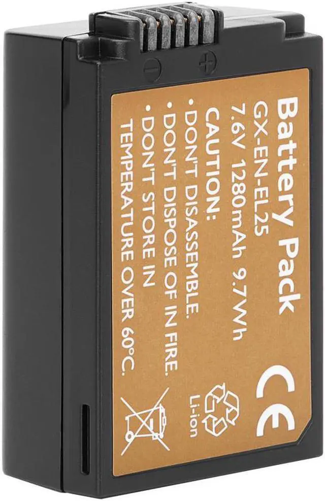 Main image of Green Extreme EN-EL25 7.6V 1280mAh Lithium-Ion Battery Pack