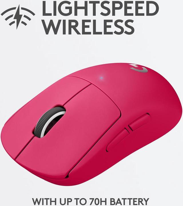Logitech G PRO X SUPERLIGHT Wireless Gaming Mouse, Ultra-Lightweight, HERO  25K Sensor, 25,600 DPI, 5 Programmable Buttons, Long Battery Life,