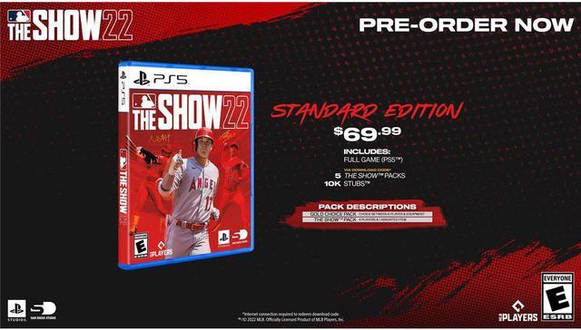 MLB The Show 22 Standard Edition PlayStation 5 3006401 - Best Buy