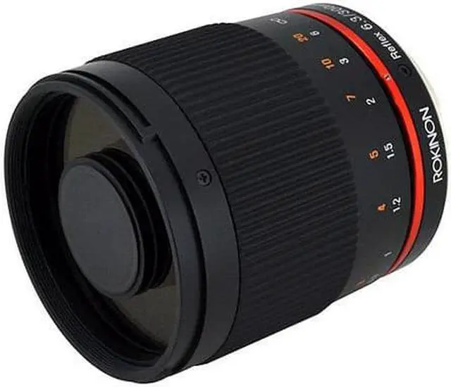 Alt view image 4 of 6 - rokinon 300m-fx-bk 300mm f6.3 mirror lens for fuji x mirrorless interchangeable lens cameras , black