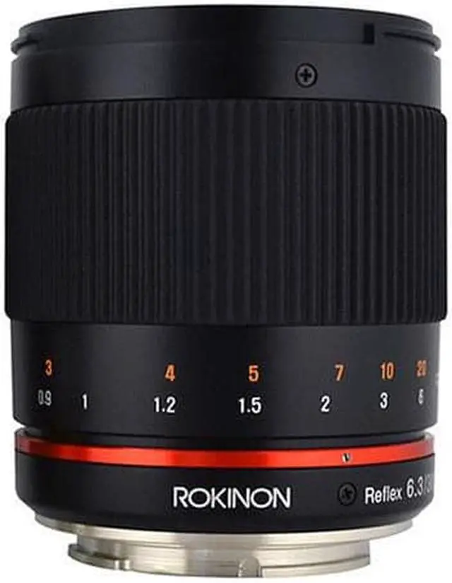 Alt view image 3 of 6 - rokinon 300m-fx-bk 300mm f6.3 mirror lens for fuji x mirrorless interchangeable lens cameras , black