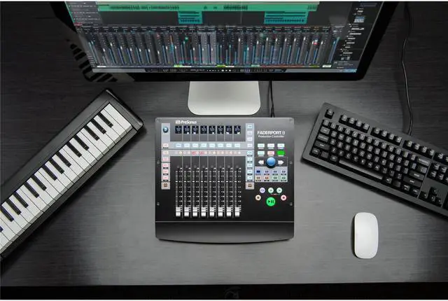 Alt view image 20 of 20 - Presonus Faderport 8 8-Channel Mix Production Controller