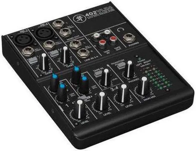 Alt view image 7 of 18 - Mackie 402VLZ4 4-Channel Ultra-Compact Mixer