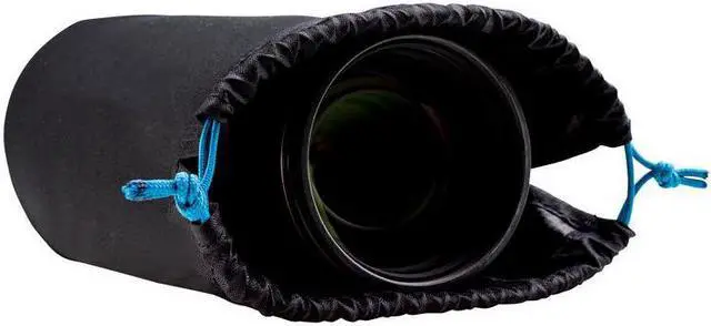 Alt view image 6 of 7 - Tenba Soft Neoprene Lens Pouch (Black, 9 x 4.8 In.)