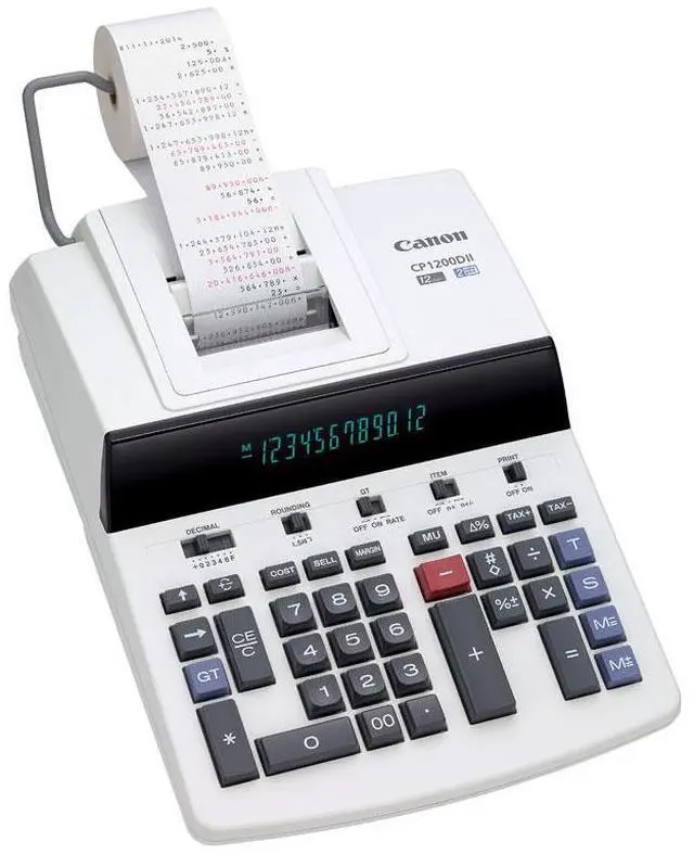 Alt view image 11 of 16 - Canon  Printing Calculator CP1200DII