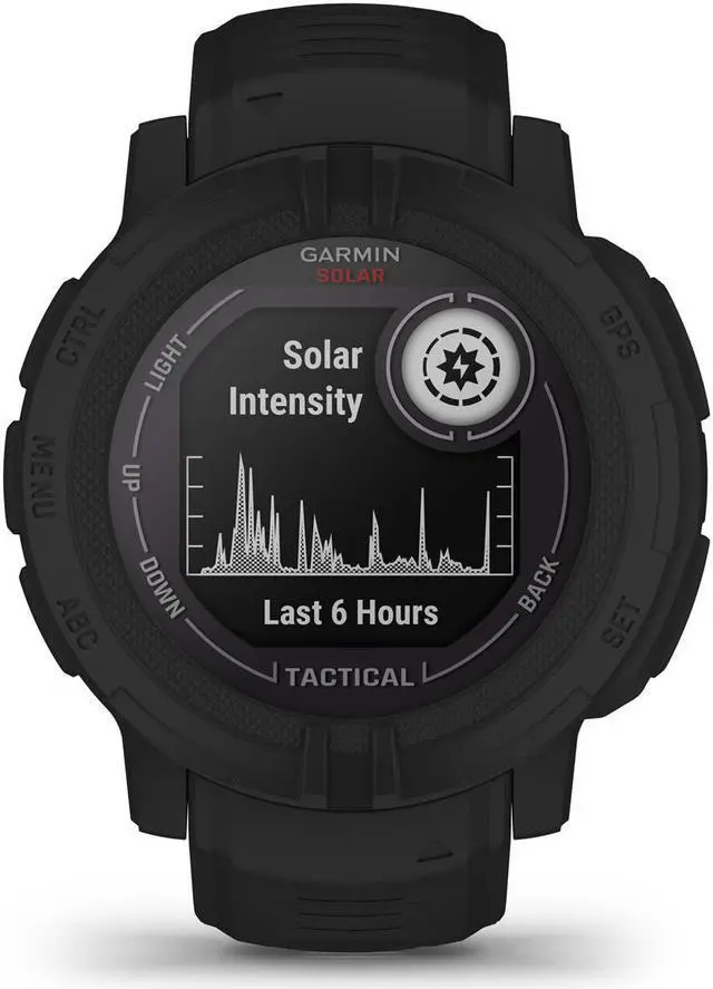Alt view image 2 of 15 - Garmin Instinct 2 Solar - Tactical Edition, Black | Smart Watch 010-02627-13