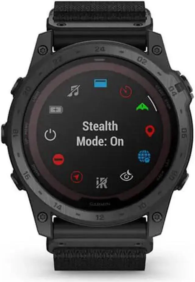 Alt view image 2 of 11 - Garmin Tactix 7 Pro Ballistics Solar Edition Tactical GPS Smartwatch, Nylon Band