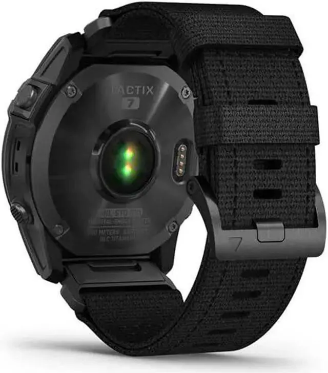 Alt view image 4 of 11 - Garmin Tactix 7 Pro Ballistics Solar Edition Tactical GPS Smartwatch, Nylon Band