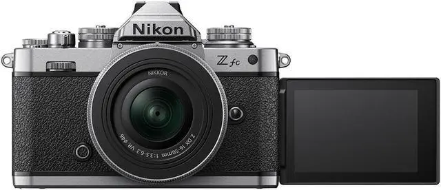Alt view image 5 of 18 - Nikon Z fc DX-Format Mirrorless Camera Body w/NIKKOR Z DX 16-50mm f/3.5-6.3 VR - Silver