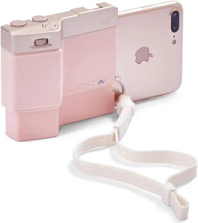 Alt view image 2 of 7 - Pictar One Mark II Smartphone Camera Grip, Rose Gold #MW PT-ONE RG 32