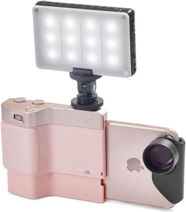 Alt view image 5 of 7 - Pictar One Mark II Smartphone Camera Grip, Rose Gold #MW PT-ONE RG 32