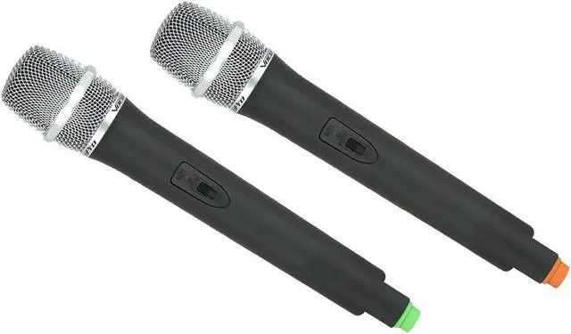 Alt view image 4 of 10 - Vocopro UHF28MN Uhf-28-5 -freq M 656.825 And N 685.960 Dual Channel Uhf- Wireless Microphone System