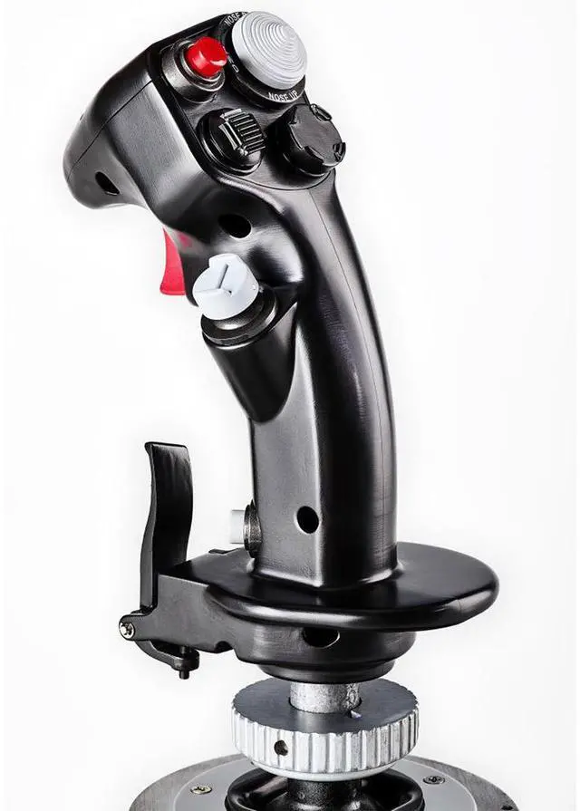 Alt view image 8 of 9 - Thrustmaster F-16C Viper HOTAS Add-On Grip for PC, VR