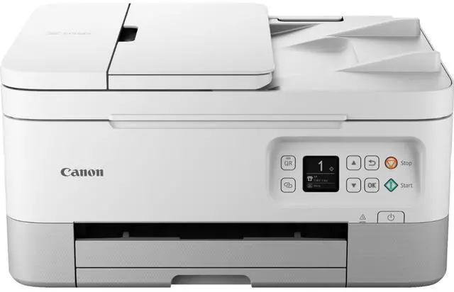 Main image of Canon PIXMA TR7020a Wireless All-In-One Inkjet Color Printer, White #4460C072AA