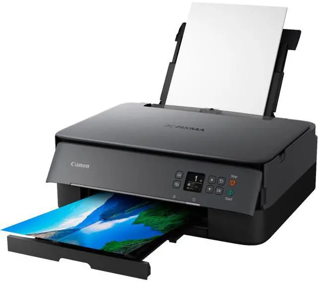 Alt view image 7 of 20 - Canon PIXMA TS6420a Wireless All-In-One Inkjet Printer, Black #4462C082AA