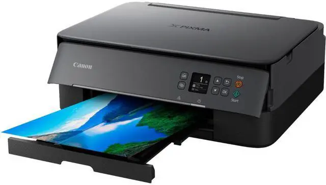Alt view image 5 of 20 - Canon PIXMA TS6420a Wireless All-In-One Inkjet Printer, Black #4462C082AA