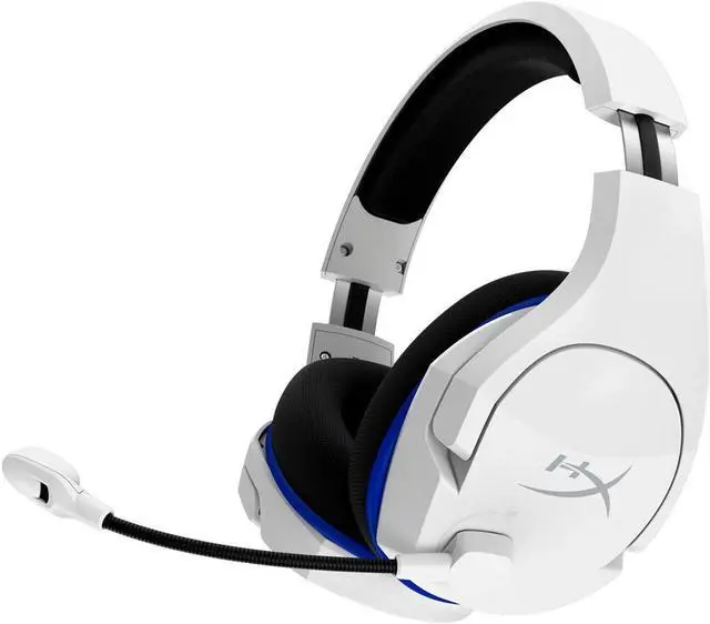 Alt view image 5 of 8 - HyperX Cloud Stinger Core - Wireless Gaming Headset, for PS4, PS5, PC, Lightweight, Durable Steel Sliders, Noise-Cancelling Microphone - White