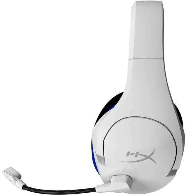 Alt view image 9 of 12 - HyperX Cloud Stinger Core - Wireless Gaming Headset, for PS4, PS5, PC, Lightweight, Durable Steel Sliders, Noise-Cancelling Microphone - White