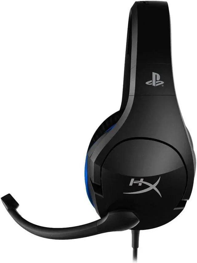 Alt view image 2 of 12 - HyperX Cloud Stinger - Gaming Headset, Official Licensed for PS4 and PS5, Lightweight, Rotating Ear Cups, Memory Foam, Comfort, Durability, Steel Sliders, Swivel-to-Mute Noise-Cancellation Mic