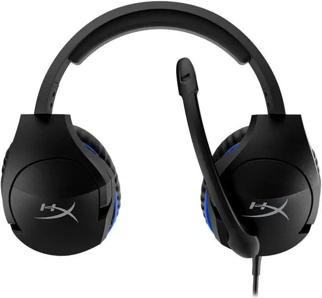 Alt view image 3 of 12 - HyperX Cloud Stinger - Gaming Headset, Official Licensed for PS4 and PS5, Lightweight, Rotating Ear Cups, Memory Foam, Comfort, Durability, Steel Sliders, Swivel-to-Mute Noise-Cancellation Mic