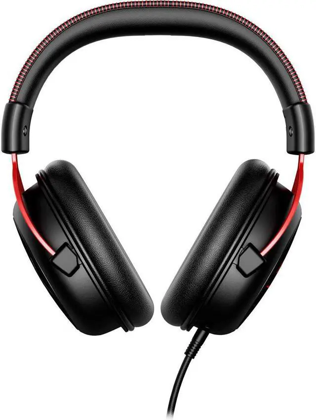 Alt view image 5 of 20 - HyperX Cloud II - Gaming Headset, 7.1 Surround Sound, Memory Foam Ear Pads, Durable Aluminum Frame, Detachable Microphone, Works with PC, PS5, PS4, Xbox Series X|S, Xbox One - Red