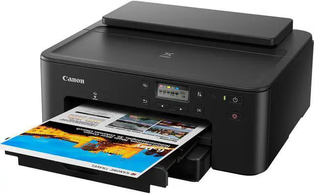 Alt view image 4 of 18 - Canon PIXMA TS702a Compact Wireless Inkjet Printer #3109C022AA
