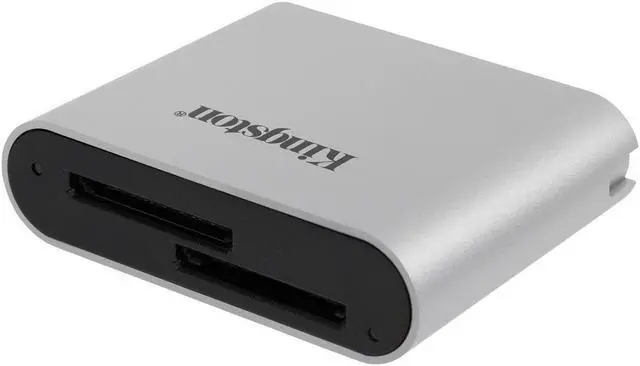 Alt view image 6 of 16 - Kingston USB3.2 Gen1 Workflow Dual-Slot SDHC/SDXC UHS-II Card Reader WFSSD