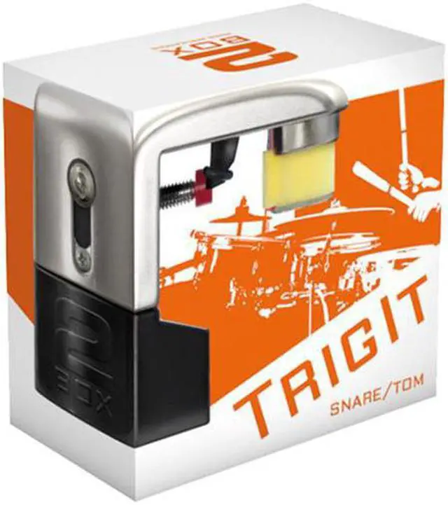 Alt view image 5 of 10 - DrumIt TRIGITSNARE/TOM10401 Acoustic Snare/Tom Drum Trigger