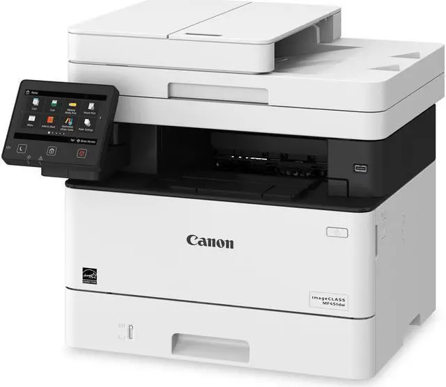 Alt view image 2 of 10 - Canon imageCLASS MF451dw All-In-One Wireless Duplex Monochrome Laser Printer