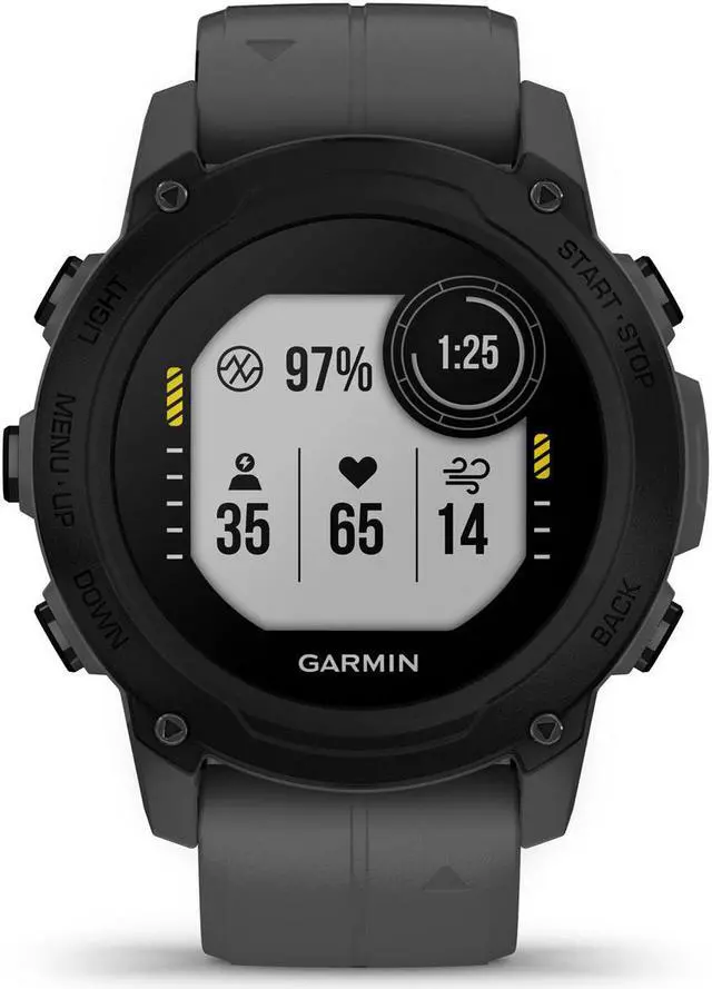 Alt view image 11 of 12 - Descent G1, Rugged Dive Computer, Multiple Dive Modes, Activity Tracking, Slate Gray