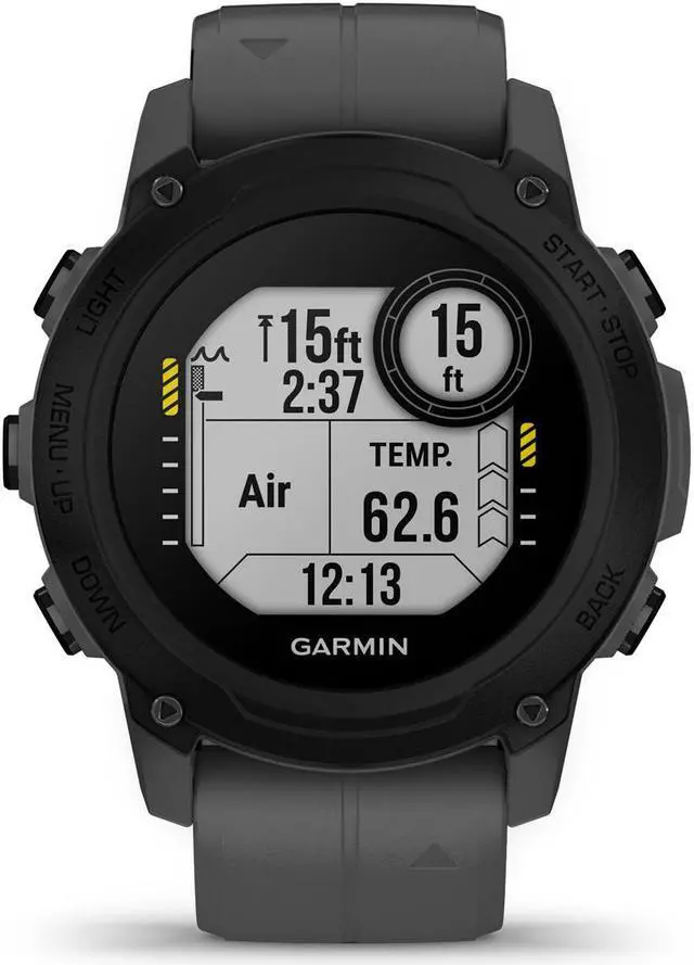 Alt view image 8 of 12 - Descent G1, Rugged Dive Computer, Multiple Dive Modes, Activity Tracking, Slate Gray