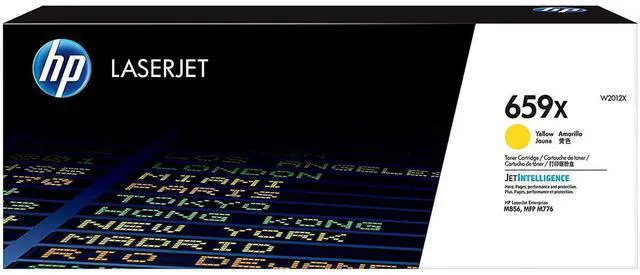 Alt view image 10 of 20 - HP 659X High Yield Yellow Original LaserJet Toner Cartridge, ~29,000 pages,