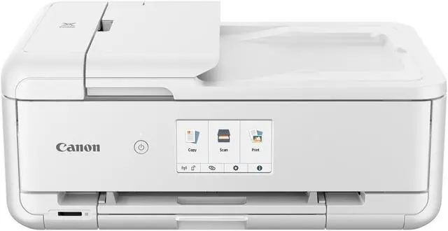 Alt view image 14 of 20 - Canon PIXMA TS9521C (2988C022) Duplex 4800 DPI x 1200 DPI Wireless/USB Color Inkjet The Crafter’s All-In-One Printer