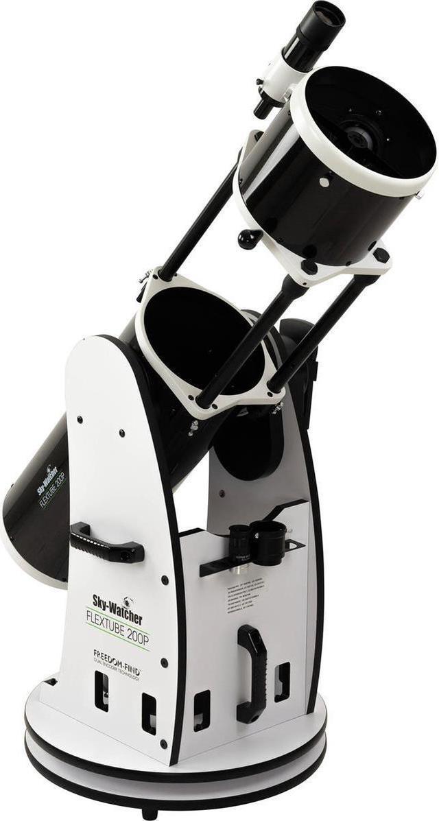 Alt view image 2 of 8 - skywatcher s11800 goto collapsible dobsonian 8-inch (white)