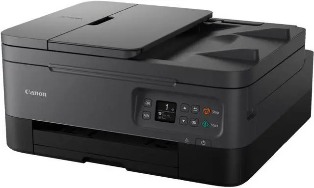 Alt view image 3 of 8 - Canon PIXMA TR7020a Approx. 13.0 ipm Black Print Speed Wireless PictBridge
Wi-Fi (802.11b/g/n wireless networking, 2.4 GHz)
Bluetooth 4.0 LE (Low Energy) InkJet MFC / All-In-One Color Wireless All-in-One Printer Black