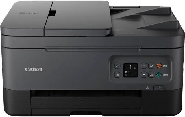 Alt view image 7 of 8 - Canon PIXMA TR7020a Approx. 13.0 ipm Black Print Speed Wireless PictBridge
Wi-Fi (802.11b/g/n wireless networking, 2.4 GHz)
Bluetooth 4.0 LE (Low Energy) InkJet MFC / All-In-One Color Wireless All-in-One Printer Black