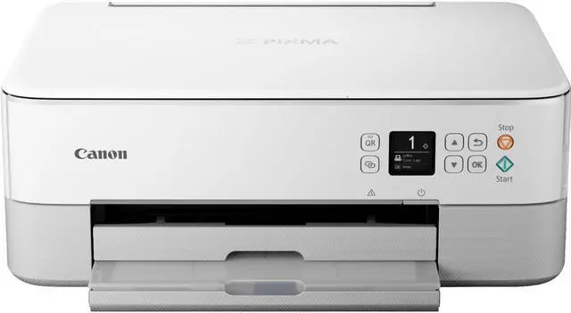Alt view image 2 of 17 - Canon PIXMA TS6420a USB / Wi-Fi InkJet MFC / All-In-One Color White Wireless Office All-In-One Printer
