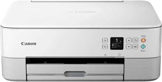 Alt view image 3 of 17 - Canon PIXMA TS6420a USB / Wi-Fi InkJet MFC / All-In-One Color White Wireless Office All-In-One Printer