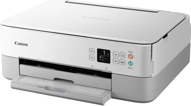 Alt view image 5 of 17 - Canon PIXMA TS6420a USB / Wi-Fi InkJet MFC / All-In-One Color White Wireless Office All-In-One Printer