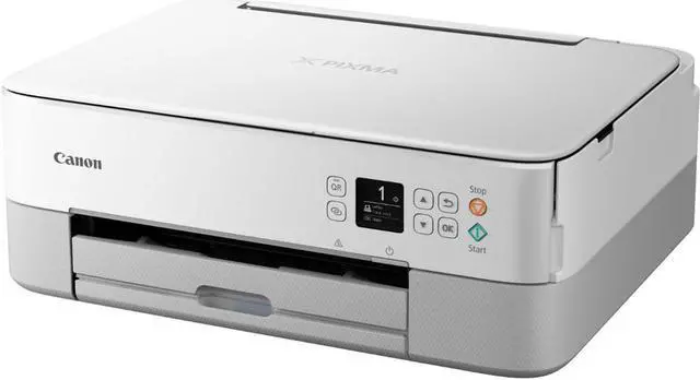 Alt view image 6 of 17 - Canon PIXMA TS6420a USB / Wi-Fi InkJet MFC / All-In-One Color White Wireless Office All-In-One Printer